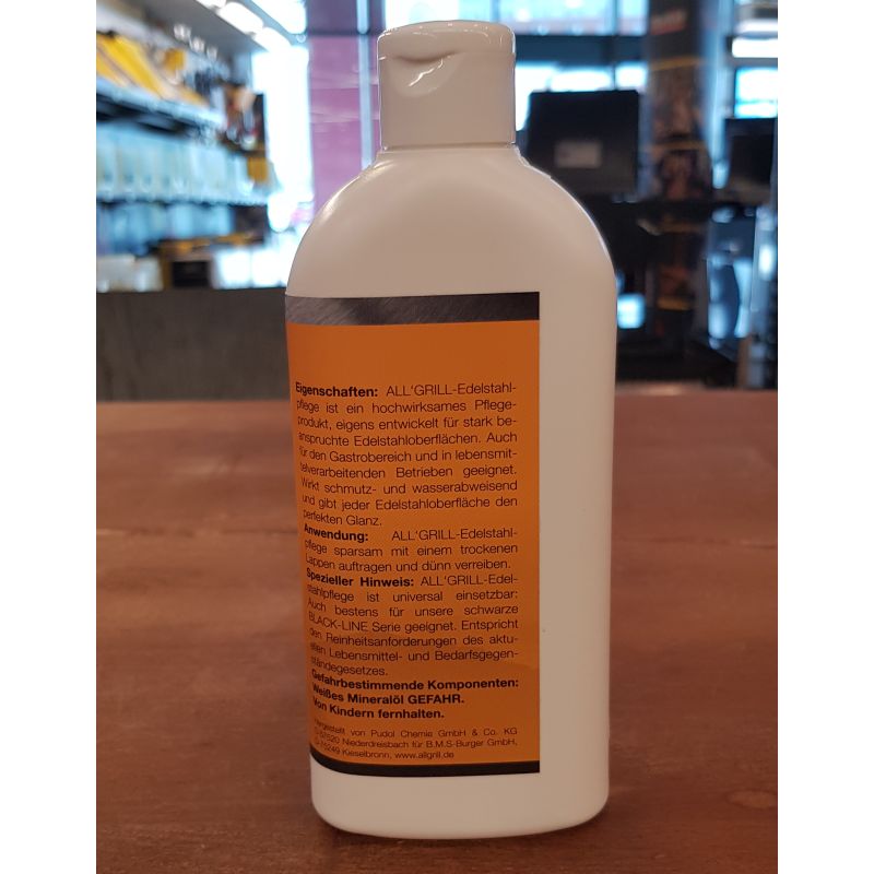 Solutie pentru polishat si curatat gratare de inox 250 ml ALL GRILL 62-250 - 5