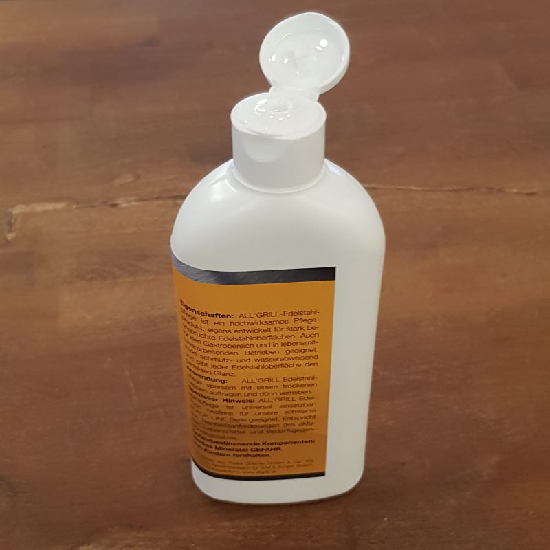 Solutie pentru polishat si curatat gratare de inox 250 ml ALL GRILL 62-250 - 7
