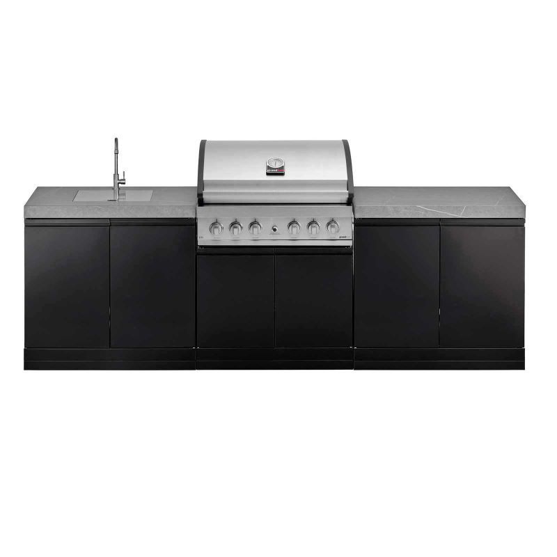 Bucatarie de exterior Grandhall K0GK-01 si Gratar pe gaz Elite G5 K04000309A - 1