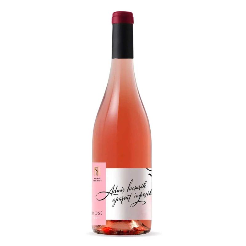 Minis Terrios Rose vin rose 0,75 litri, 13,5% alcool, recolta 2021 - 1 Minis Terrios Rose vin rose 0,75 litri, 13,5% alcool, recolta 2021 - 1