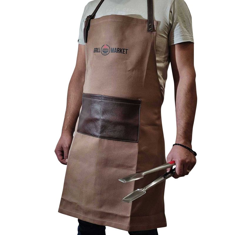 Set sort pentru gratar 77x68 cm din material textil premium in cutie de lemn tip cadou Grill Market - 10