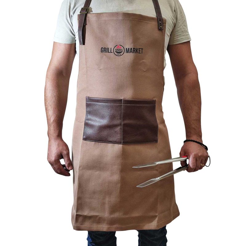 Set sort pentru gratar 77x68 cm din material textil premium in cutie de lemn tip cadou Grill Market - 11