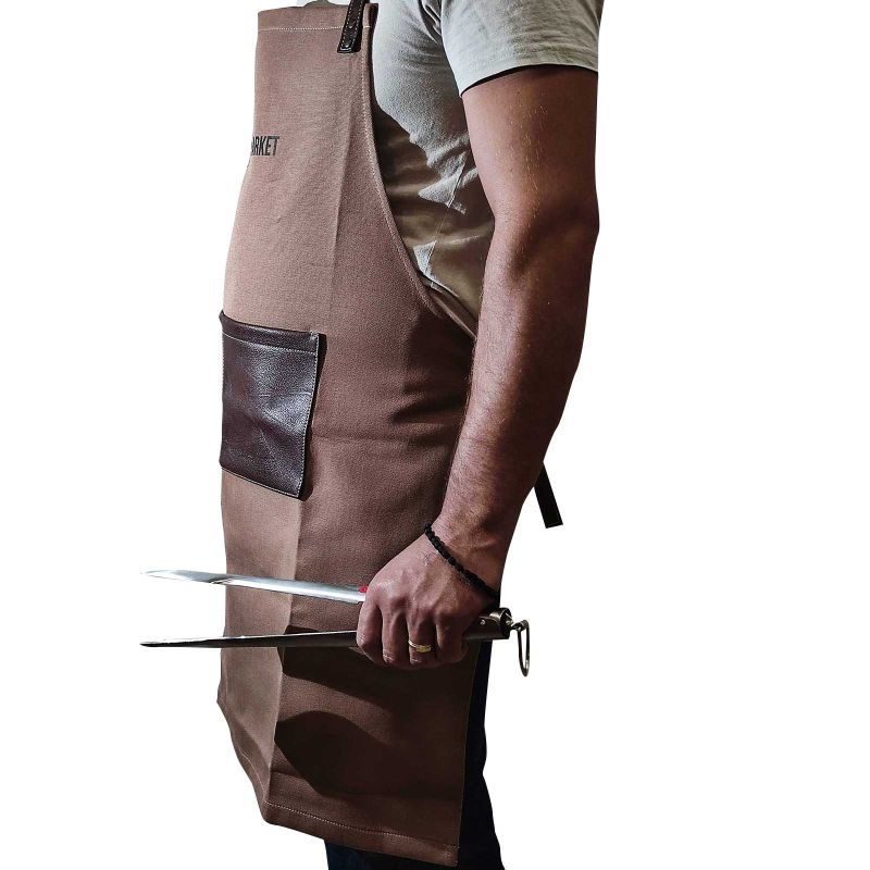Set sort pentru gratar 77x68 cm din material textil premium in cutie de lemn tip cadou Grill Market - 12