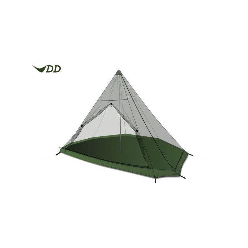 Adapost Plasa Anti Tantari DD Hammocks Superlight Tipi Inner Mesh - 707273931474 - 1 Adapost Plasa Anti Tantari DD Hammocks Superlight Tipi Inner Mesh - 707273931474 - 1
