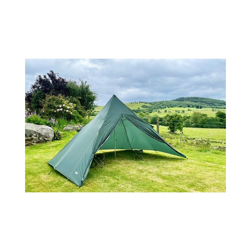 Cort 3-4 persoane DD Hammocks Superlight Pyramide Olive Green - 707273932006 - 1