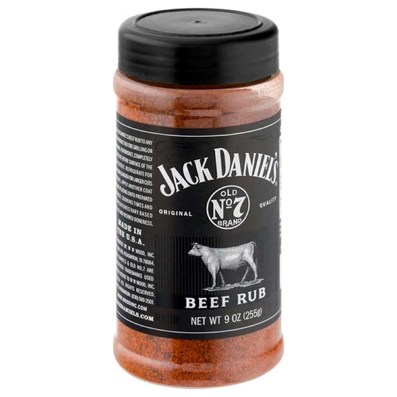 Condimente pentru carne de vita la gratar Jack Daniels Beef Rub 255 grame JD-BR9OZ - 2
