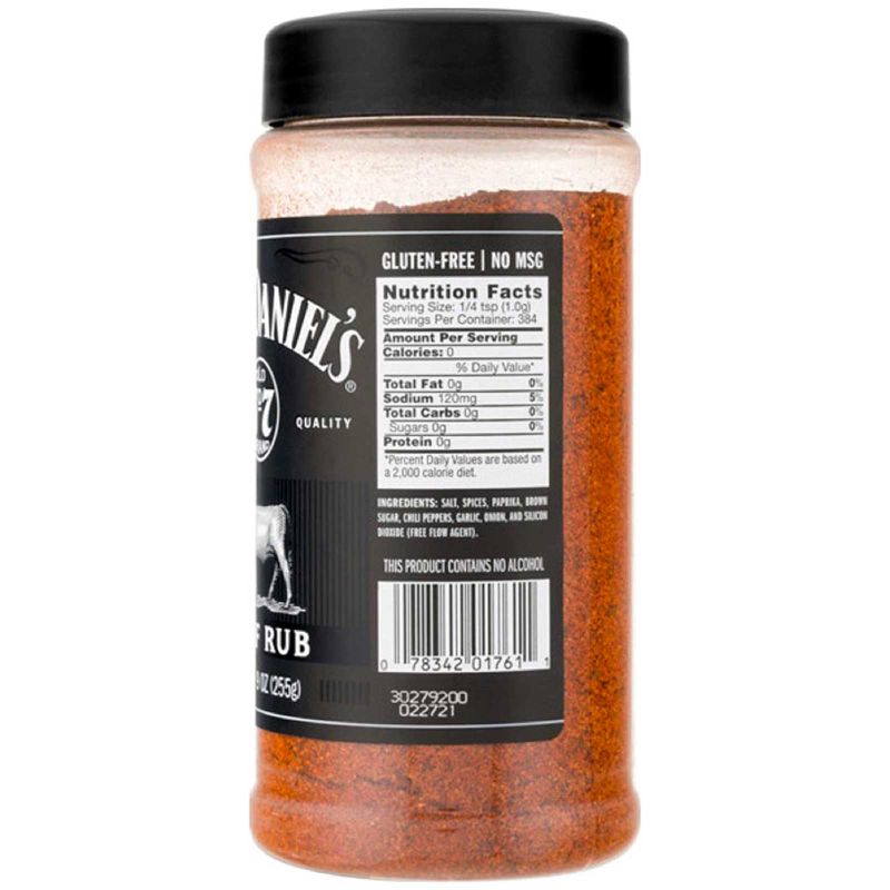 Condimente pentru carne de vita la gratar Jack Daniels Beef Rub 255 grame JD-BR9OZ - 5