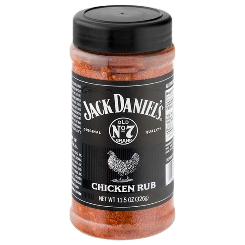 Condimente pentru carne de pasare la gratar Jack Daniels Chicken Rub 326 grame JD-BR11.5OZ - 1