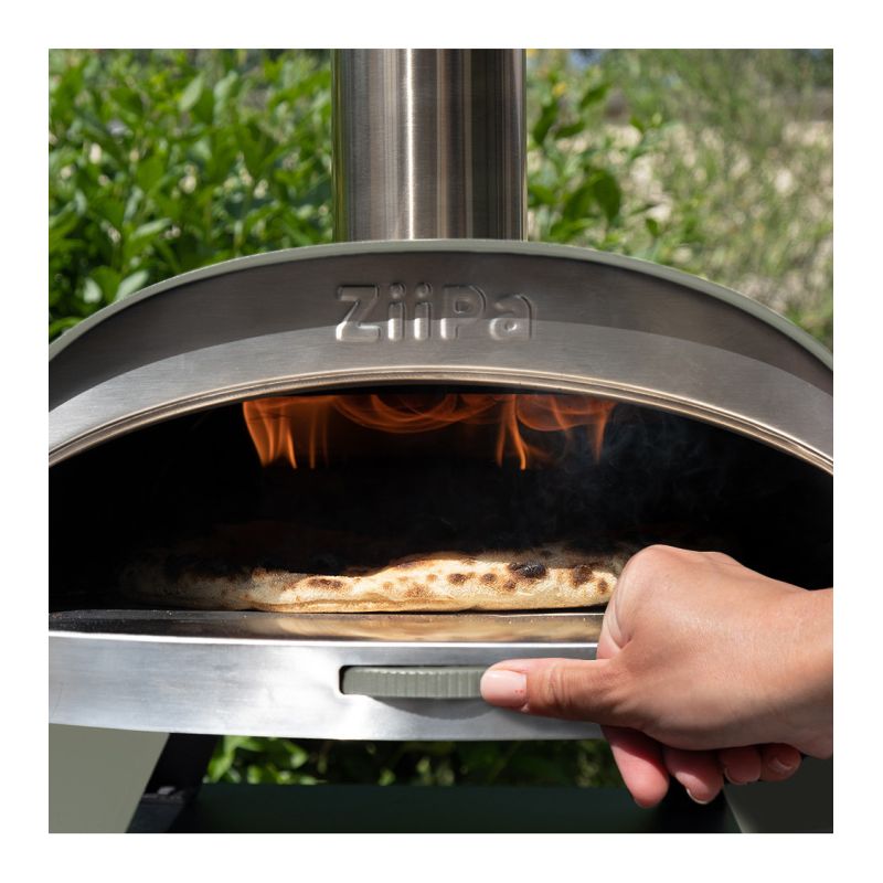 Cuptor pentru pizza compact pe peleti si lemne Eucalyptus ZiiPa22-002 - 12