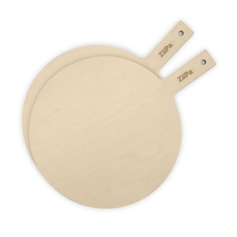 Set 2 palete din lemn pentru pizza de 28 cm ZiiPa22-007 - 4