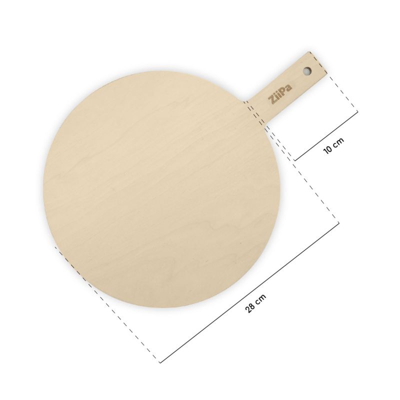 Set 2 palete din lemn pentru pizza de 28 cm ZiiPa22-007 - 5