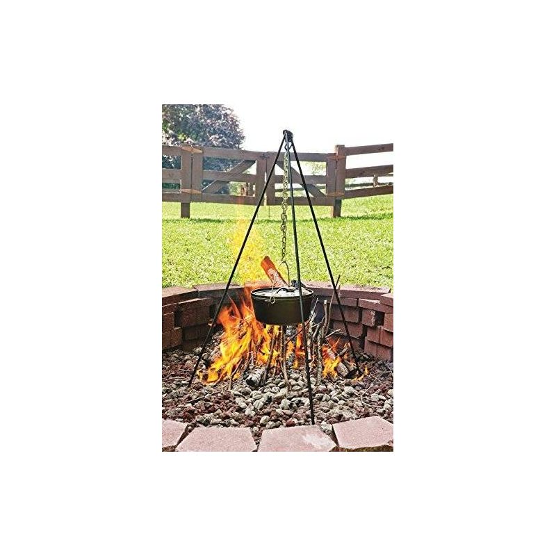 Ceaun din fonta cu capac - cuptor olandez Lodge 30,2 cm 7,6 litri L-12DCO3 - 6