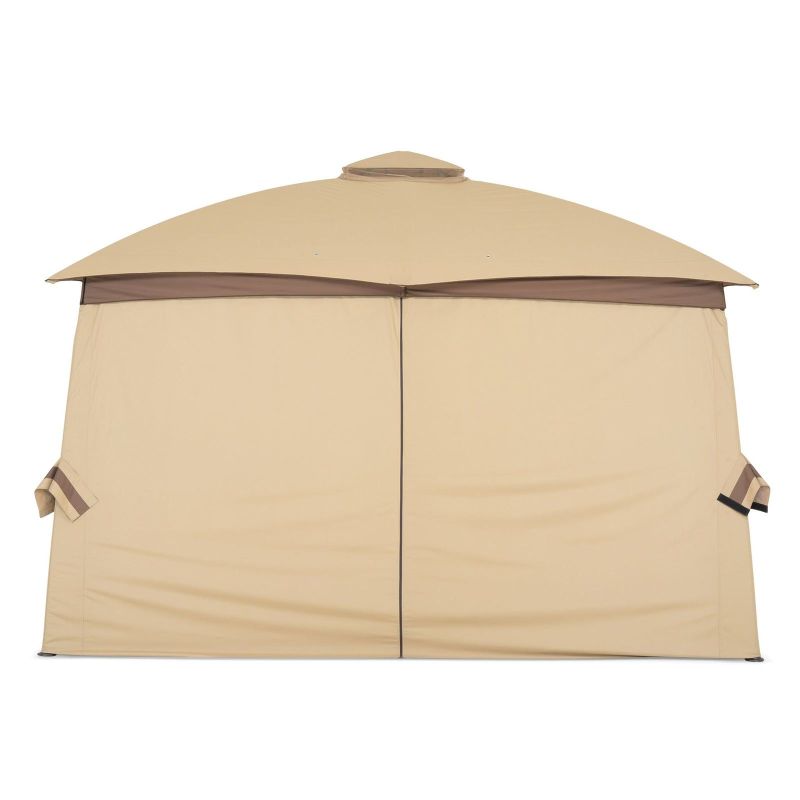 Gazebo VEGA L.295 l.295 H.270 negru/gri - 3