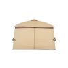 Gazebo VEGA L.295 l.295 H.270 negru/gri - 3
