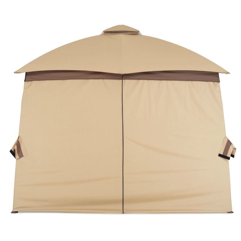 Gazebo VEGA L.295 l.295 H.270 negru/gri - 8