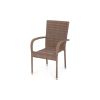 Scaun suprapozabil AMAYA L.56.5 l.63 H.95 maro - 1