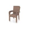 Scaun suprapozabil AMAYA L.56.5 l.63 H.95 maro - 5
