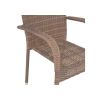Scaun suprapozabil AMAYA L.56.5 l.63 H.95 maro - 7