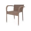 Scaun suprapozabil AMAYA L.56.5 l.63 H.95 maro - 9