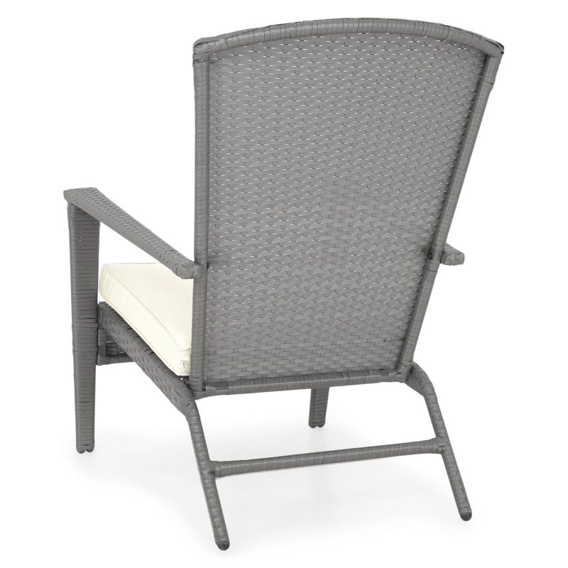Fotoliu KAMPEM L.65 l.85 H.90 gri/bej - 4