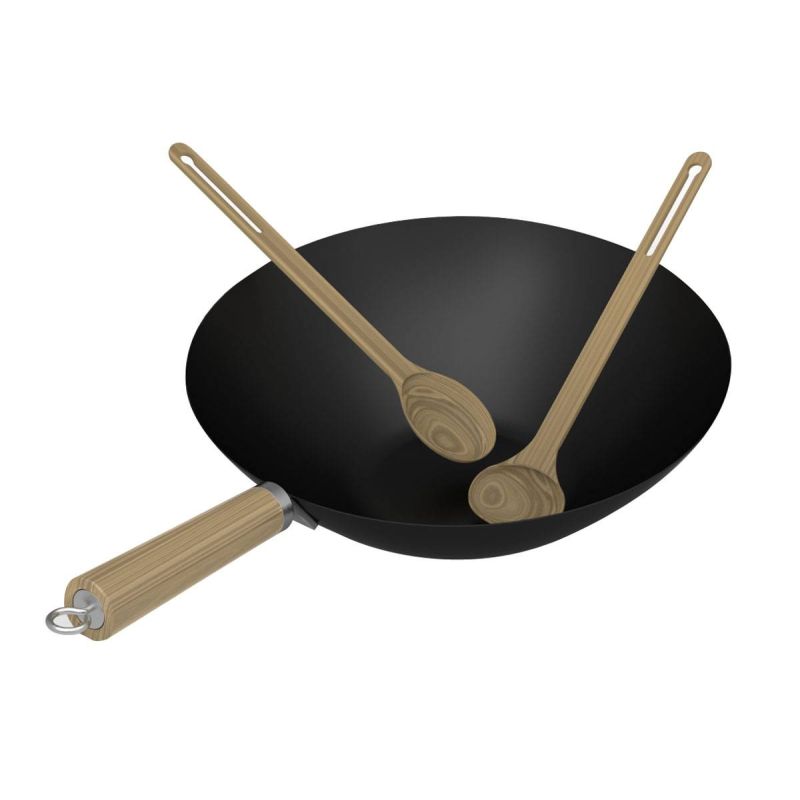 Tigaie Wok pentru sistemul culinar modular Campingaz 2000014584 - 1 Tigaie Wok pentru sistemul culinar modular Campingaz 2000014584 - 1