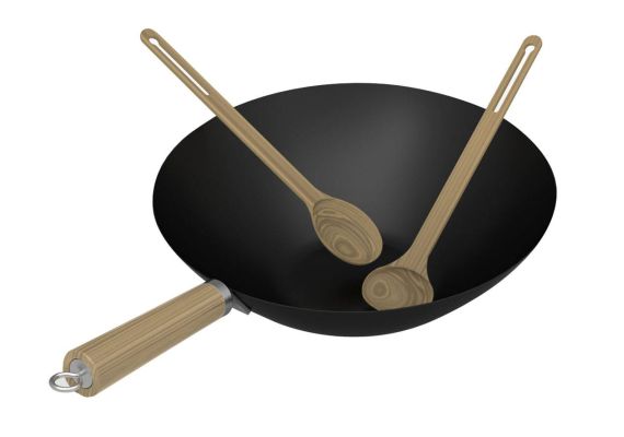 Tigaie Wok pentru sistemul culinar modular Campingaz 2000014584 - 1 Tigaie Wok pentru sistemul culinar modular Campingaz 2000014584 - 1