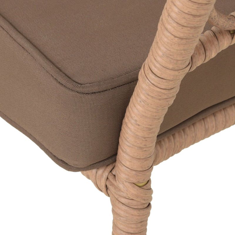 Scaun suprapozabil RIO L.68 l.65 H.84 natur/maro - 8