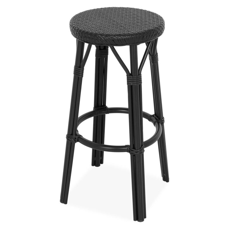 Taburet BAR L.36 l.36 H.75 negru - 1 Taburet BAR L.36 l.36 H.75 negru - 1