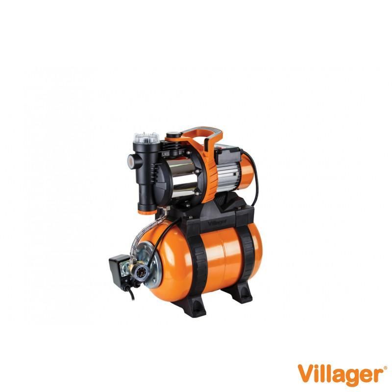 Hidrofor VILLAGER VGP 1100 F, pompa de apa inox, 19 litri, 1100 W 055363 - 1