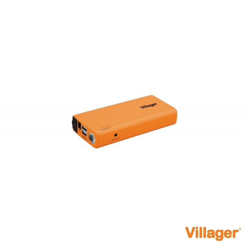 Acumulator Li-ion Villager VJS 3500 cu functie de pornire si incarcare USB, 12000mAh, max. 220A 056227 - 1