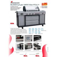 Bucatarie pe gaz Landmann 12970 Triton PTS 6.1+, 6 arzatoare inox - 27