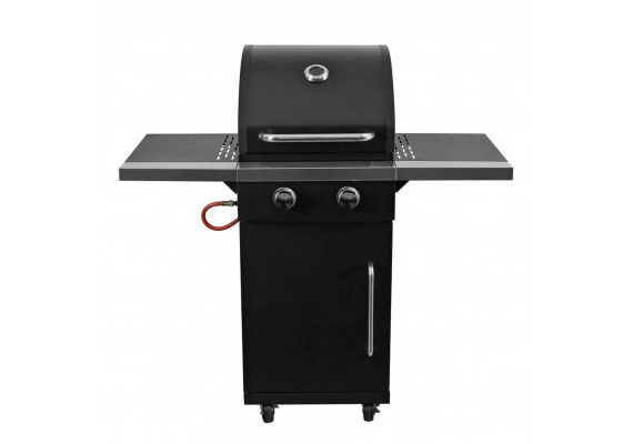 Gratar pe gaz Activa Lord 200, 2 arzatoare din inox, gratare din fonta - 1 Gratar pe gaz Activa Lord 200, 2 arzatoare din inox, gratare din fonta - 1
