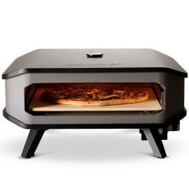 Cuptor pentru pizza pe gaz, cu termometru si piatra de pizza Cozze 43 cm 17 inci 30MBAR 8 kW 90354 - 1