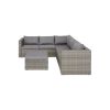 Coltar 3 piese BORELLO mix gri/gri - 1