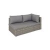 Coltar 3 piese BORELLO mix gri/gri - 9