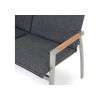 Canapea 2 locuri COLLODI L.115 l.63 H.92.5 natur/gri - 6