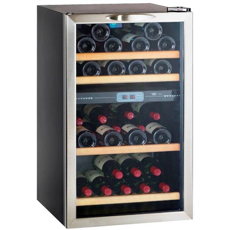 Racitor de vin, 35 sticle, compresor, 2 zone Climadiff CV41DZX - 1 Racitor de vin, 35 sticle, compresor, 2 zone Climadiff CV41DZX - 1