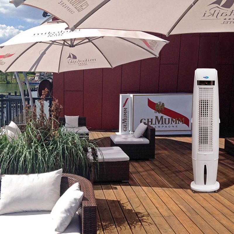 Racitor terasa spatii deschise debit 3500 m3/h filtru UV mobil Star Progetti Brezza 170 FRE170 - 3