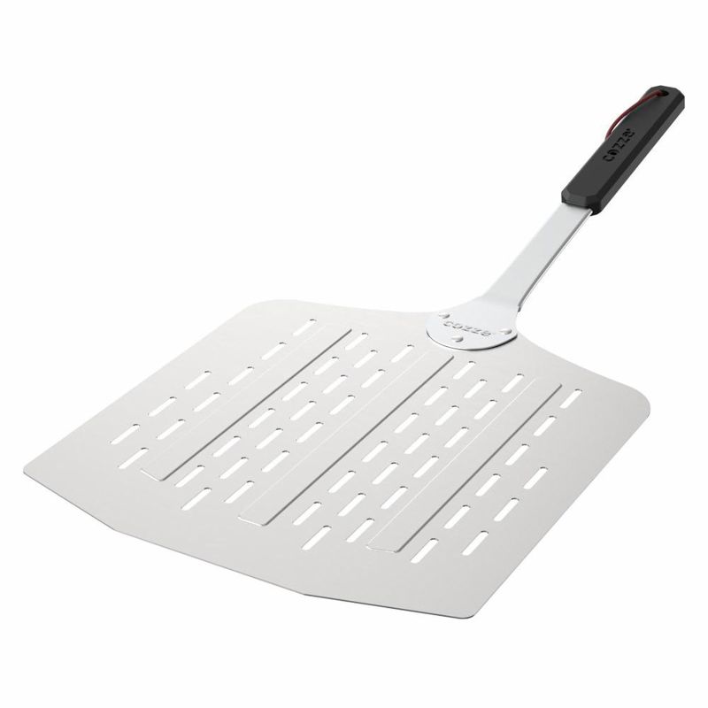 Paleta pentru pizza din aluminiu cu gauri Cozze 66 x 30 x 30 cm 90376 - 1