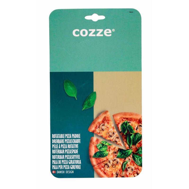 Paleta rotativa pentru pizza din inox Cozze diametru 18 x 76 cm 90323 - 6