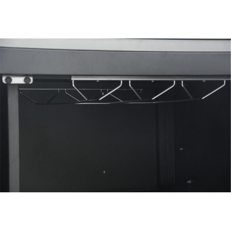 Modul bucatarie de exterior cu 3 usi, spatii depozitare si blat de lucru din inox Cozze negru 180 x 60 x 90 cm 90528 - 6