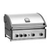 Gratar pe gaz cu 5 arzatoare 4 inox si 1 infrarosu, incastrabil, grile si plita fonta, Grandhall Pro Elite 4 K04000309A - 3