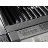 Gratar pe gaz cu 5 arzatoare 4 inox si 1 infrarosu, incastrabil, grile si plita fonta, Grandhall Pro Elite 4 K04000309A - 4