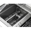 Gratar pe gaz cu 5 arzatoare 4 inox si 1 infrarosu, incastrabil, grile si plita fonta, Grandhall Pro Elite 4 K04000309A - 5