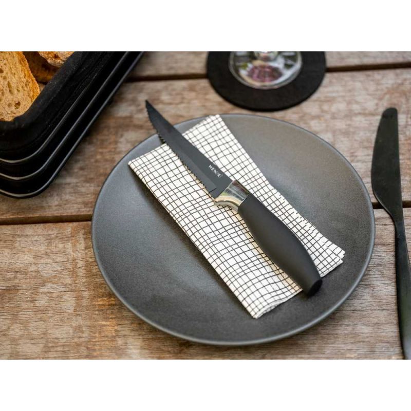 Set 4 cutite de friptura Otis Wenko Black Outdoor Kitchen 55059100 - 3