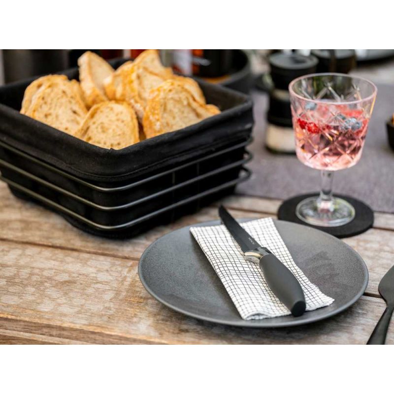 Set 4 cutite de friptura Otis Wenko Black Outdoor Kitchen 55059100 - 4