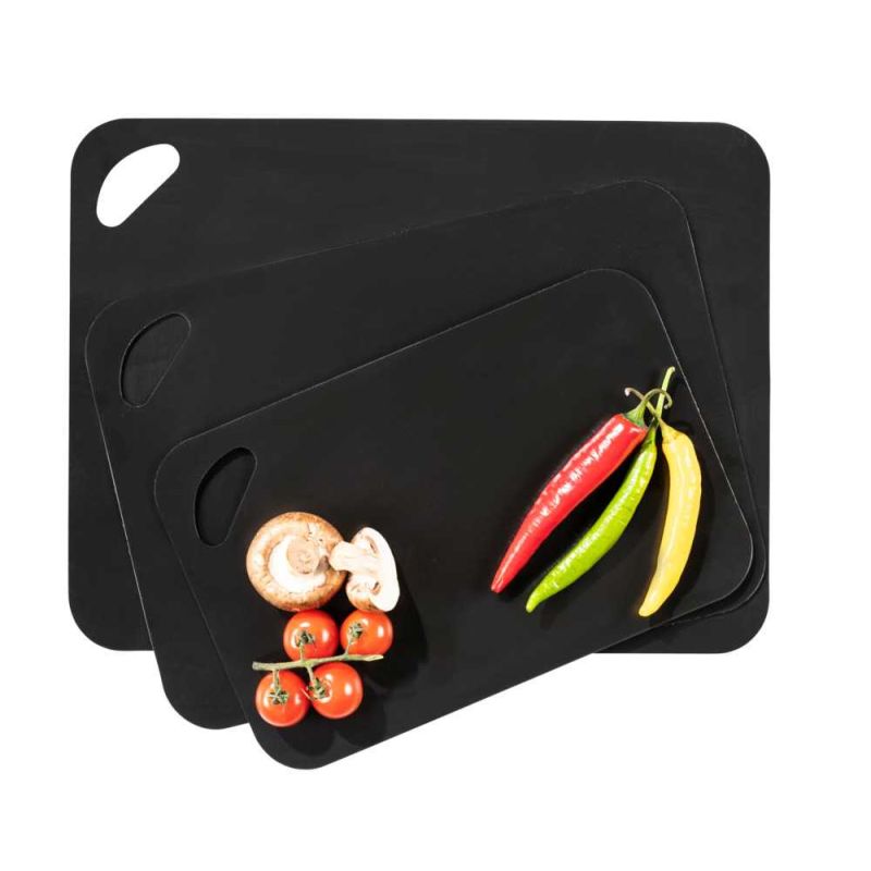 Set 3 tocatoare flexibile Felix Wenko Black Outdoor Kitchen 38 x 29 x 0,15 cm negru 55055100 - 5