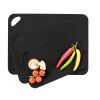 Set 3 tocatoare flexibile Felix Wenko Black Outdoor Kitchen 38 x 29 x 0,15 cm negru 55055100 - 5
