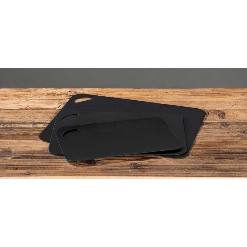 Set 3 tocatoare flexibile Felix Wenko Black Outdoor Kitchen 38 x 29 x 0,15 cm negru 55055100 - 6