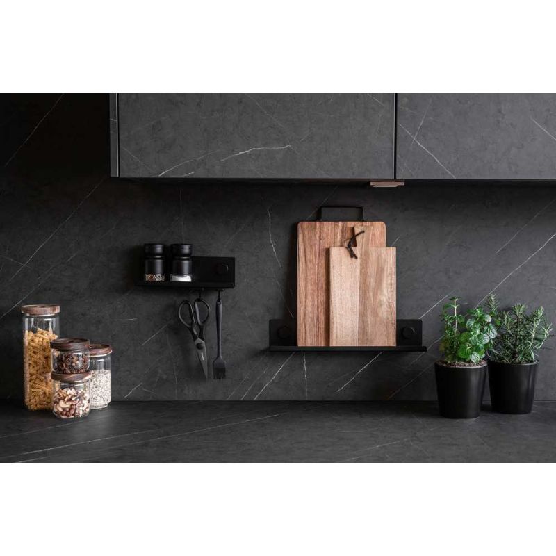 Tocator / Platou servire din lemn de accacia Wenko Black Outdoor Kitchen 37 x 23 x 1,5 cm maro 55088100 - 6
